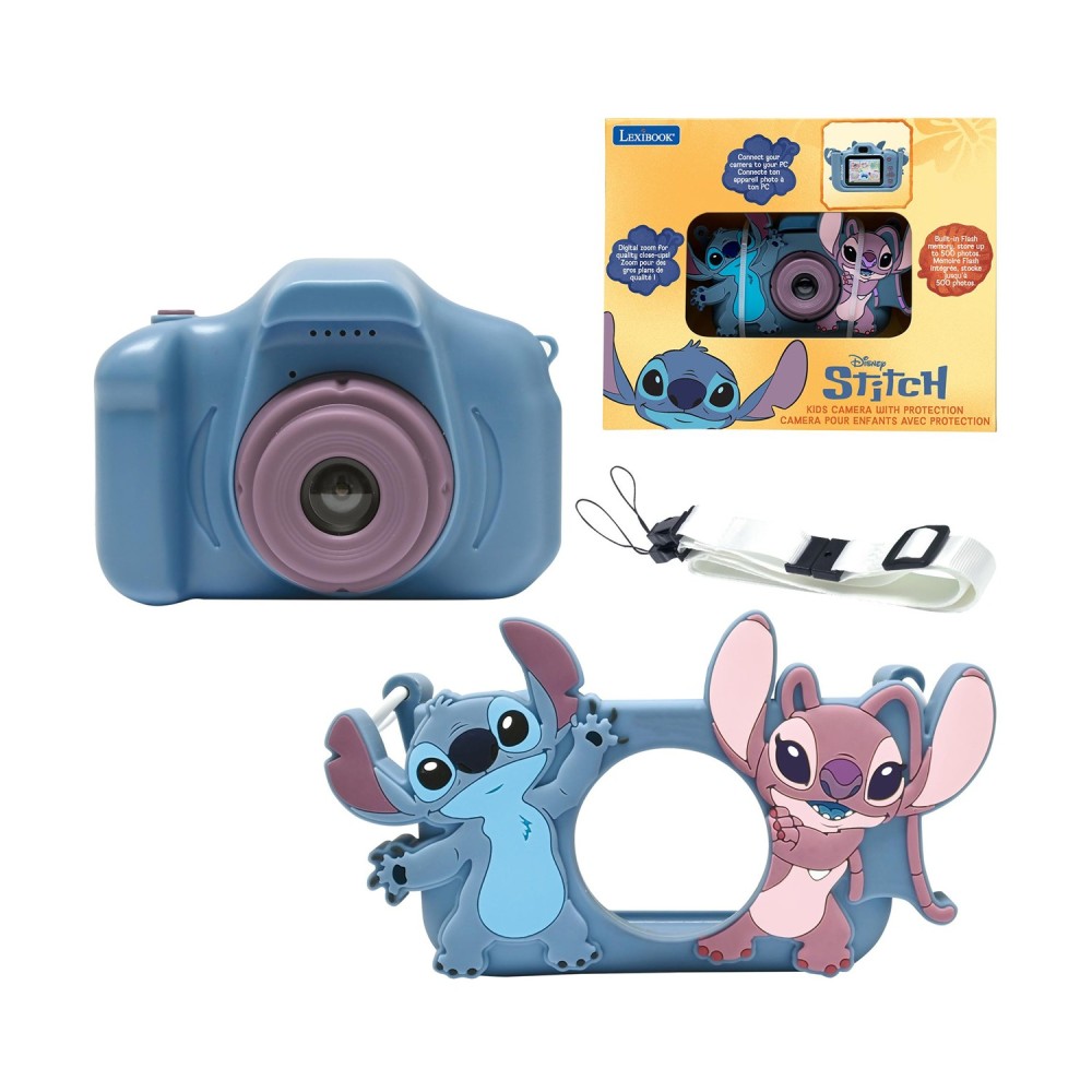 Lexibook Disney: Stitch - Kids Camera with Protection (25.DJ078D)