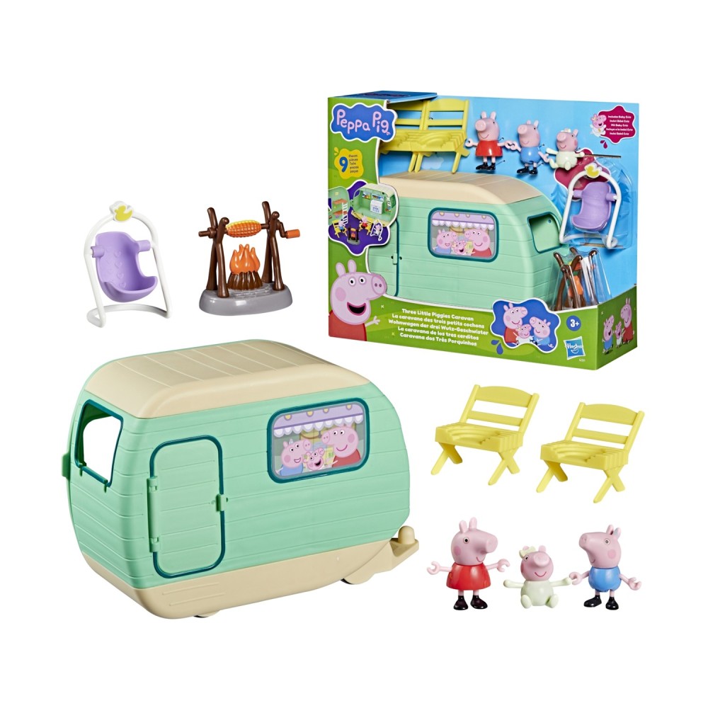 Hasbro Peppa Pig: Three Little Piggies Caravan (G2201)