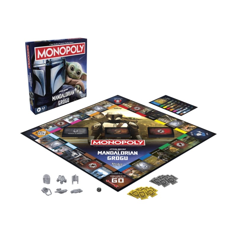 Hasbro Monopoly: Star Wars - The Mandalorian &amp; Grogu Edition (English Language) (G3170)
