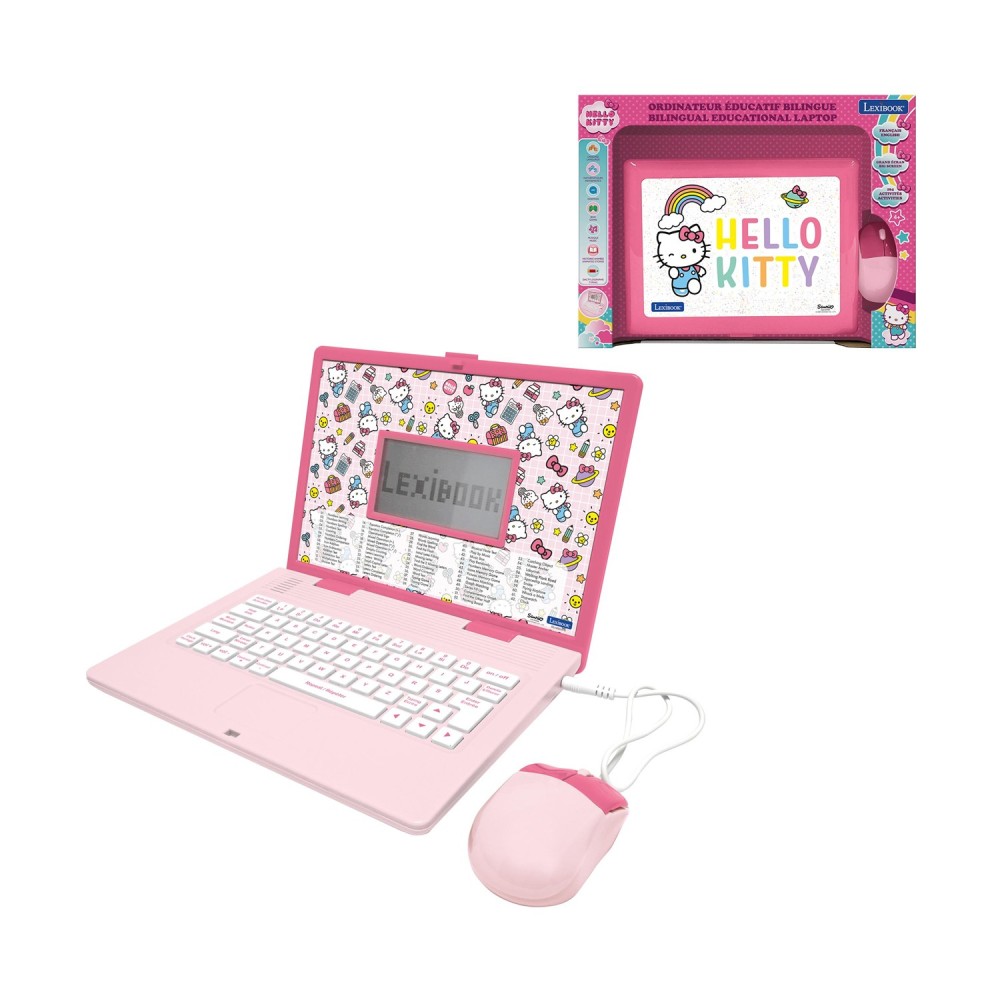 Lexibook Sanrio: Hello Kitty - Bilngual Laptop - Greek &amp; English Language (25.JC598HKi8)