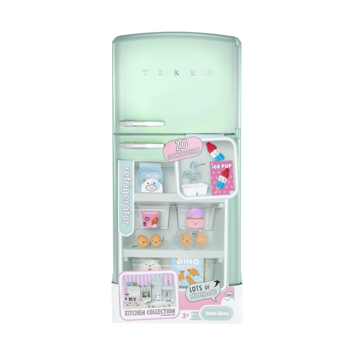 Little Tikes Sweet Spaces: Refrigerator - Kitchen Collection (664724)