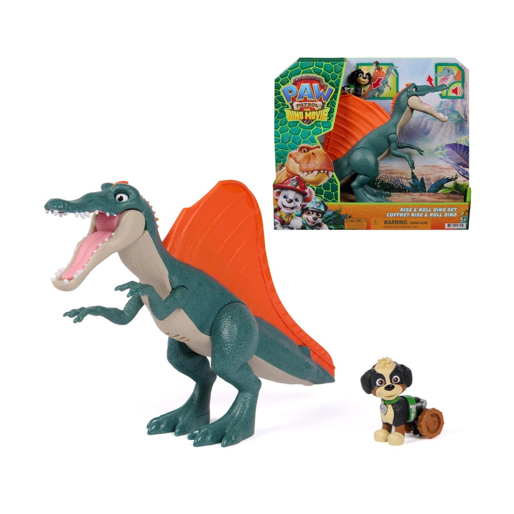 Spin Master Paw Patrol: The Dino Movie - Rise &amp; Roll Dino Set (6076188)