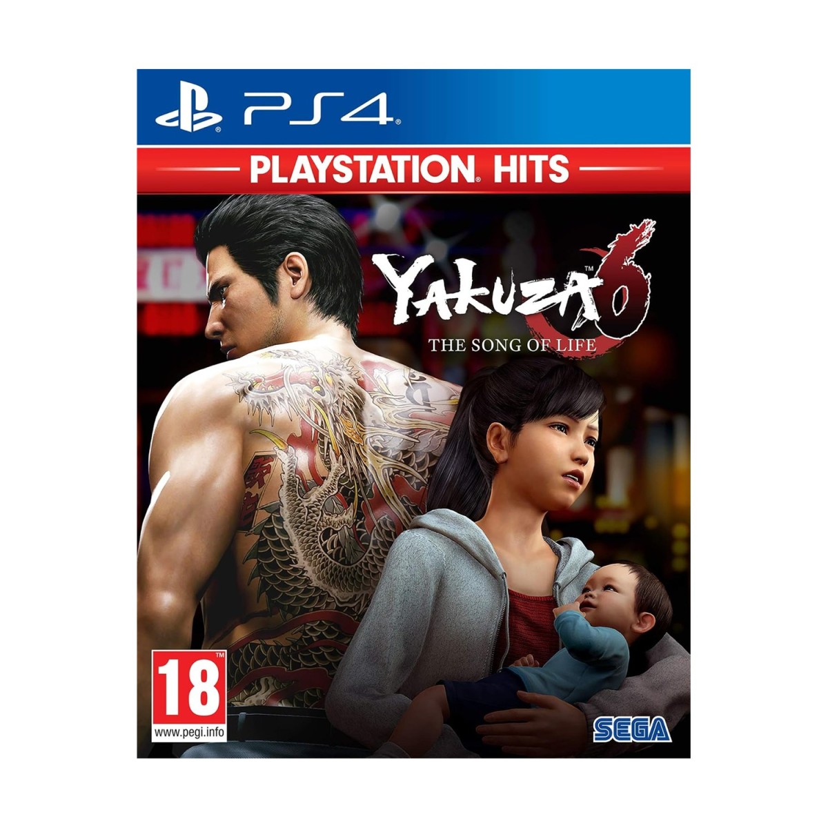 PS4 Yakuza 6: The Song of Life (Playstation Hits)
