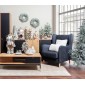 ΚΟΜΟΤΑ-ΜΠΟΥΦΕΣ ΜΕ 3 ΝΤΟΥΛΑΠΙΑ Fylliana Living GREY OAK-ΜΑΥΡΟ ΧΡΩΜΑ 150x40x82εκ