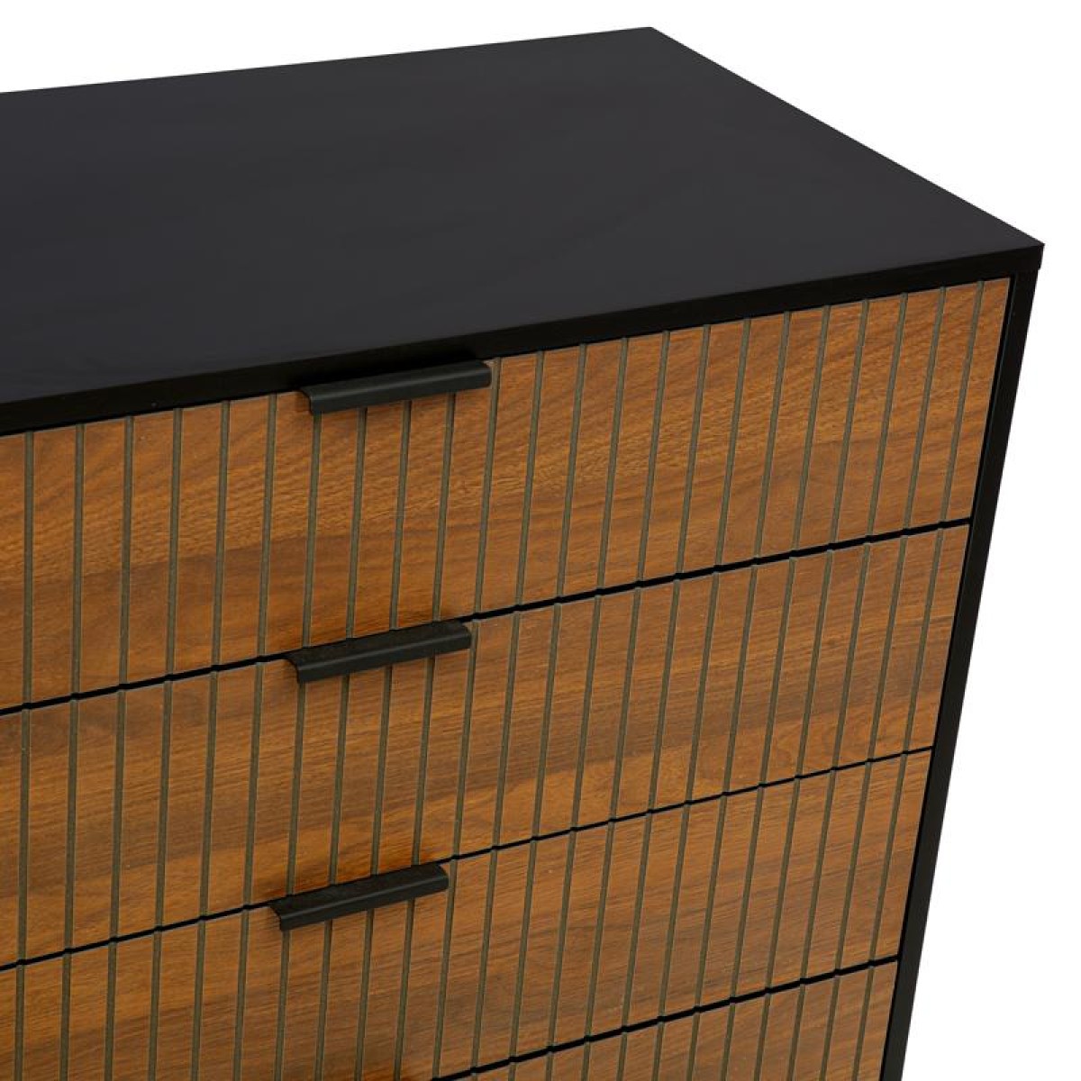 ΣΥΡΤΑΡΙΕΡΑ Fylliana FL2405 ΜΑΥΡΟ-GREY OAK ΧΡΩΜΑ 80x40x90εκ