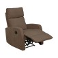 ΠΟΛΥΘΡΟΝΑ RELAX ΜΕ ΜΗΧΑΝΙΣΜΟ ΑΝΑΚΛΙΣΗΣ Fylliana FL2311 ΚΑΦΕ ΧΡΩΜΑ 70x89x102εκ