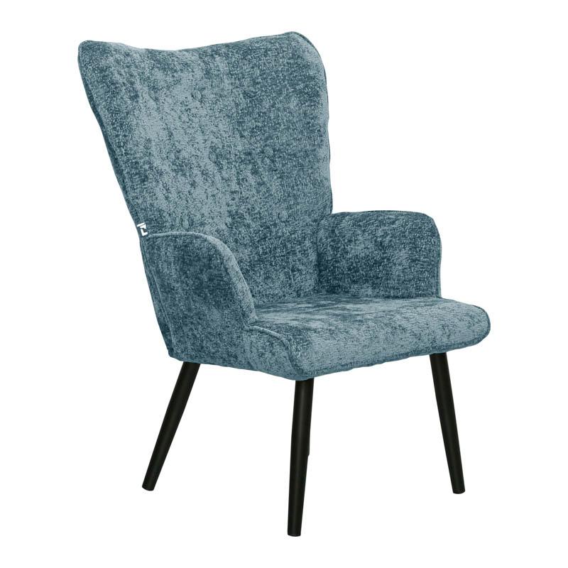 ΠΟΛΥΘΡΟΝΑ Fylliana "Meliora" ΜΕ ΜΕΤΑΛΛΙΚΑ ΠΟΔΙΑ ΑΝΘΡΑΚΙ-ΜΑΥΡΟ ΧΡΩΜΑ 67x74x97εκ