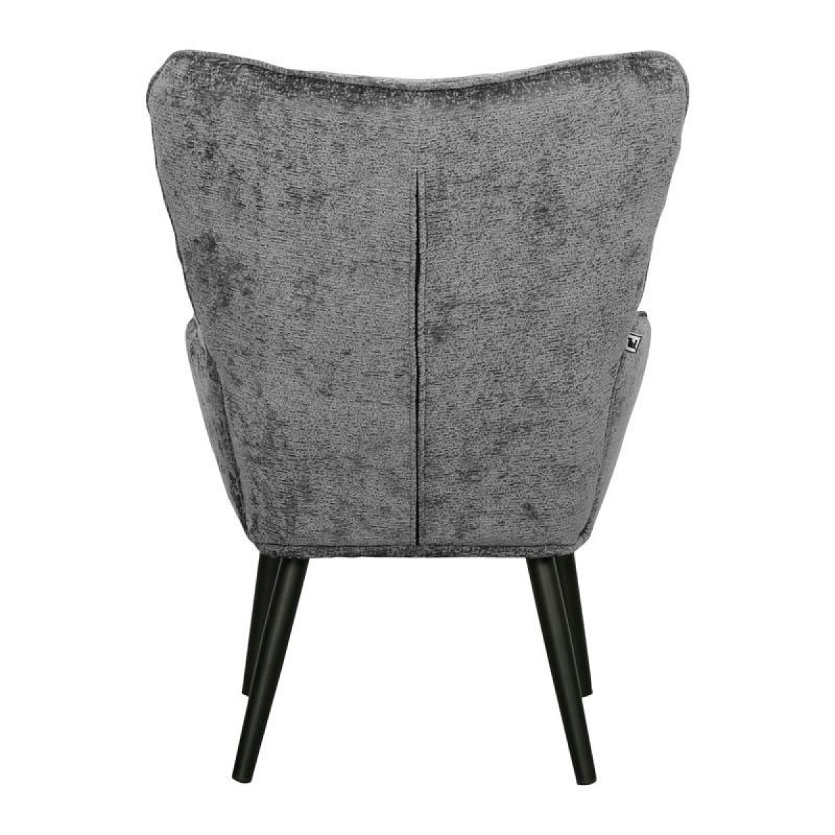 ΠΟΛΥΘΡΟΝΑ Fylliana "Meliora" ΜΕ ΜΕΤΑΛΛΙΚΑ ΠΟΔΙΑ ΣΚΟΥΡΟ ΓΚΡΙ-ΜΑΥΡΟ ΧΡΩΜΑ 67x74x97εκ