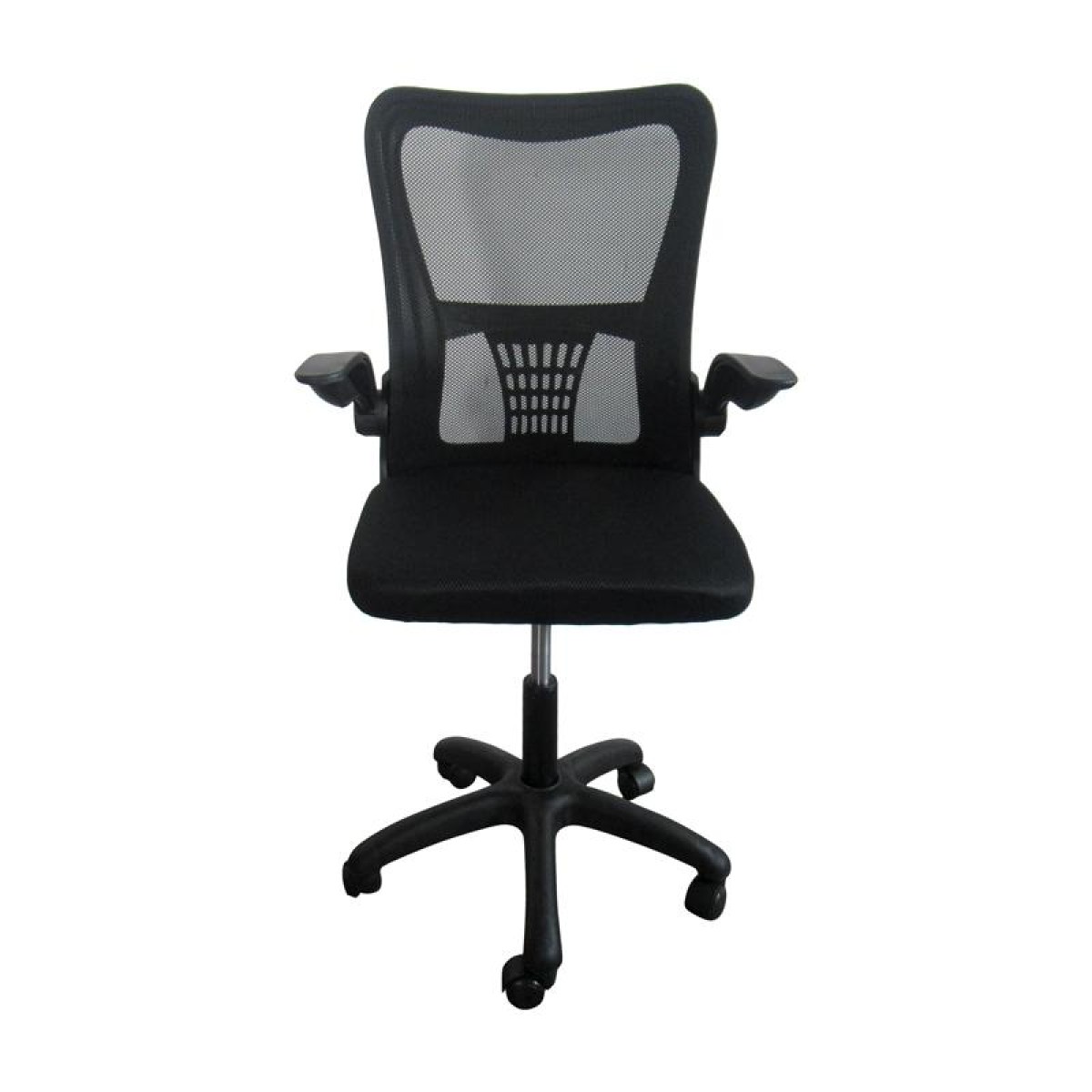 ΚΑΡΕΚΛΑ ΓΡΑΦΕΙΟΥ Fylliana FL611 ΜΑΥΡΟ ΧΡΩΜΑ 57x54x106εκ