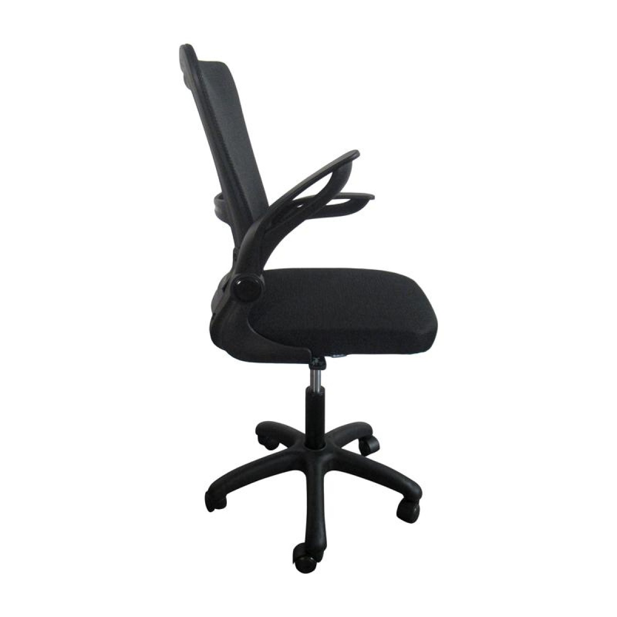 ΚΑΡΕΚΛΑ ΓΡΑΦΕΙΟΥ Fylliana FL611 ΜΑΥΡΟ ΧΡΩΜΑ 57x54x106εκ