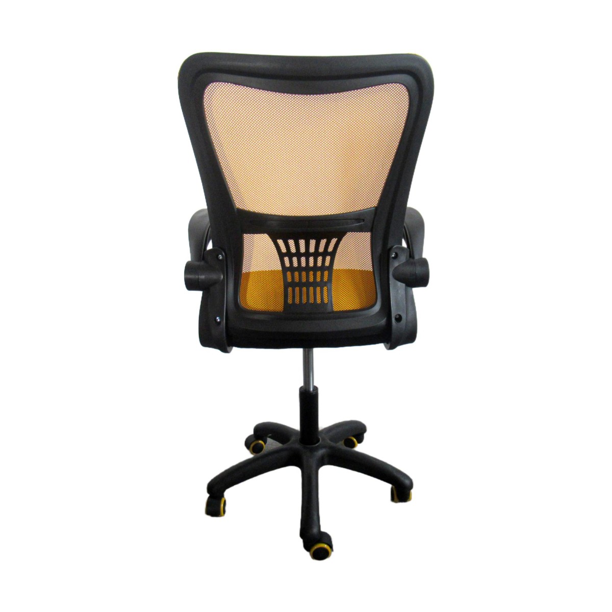 ΚΑΡΕΚΛΑ ΓΡΑΦΕΙΟΥ Fylliana FL611 ΚΙΤΡΙΝΟ-ΜΑΥΡΟ ΧΡΩΜΑ 57x54x106εκ