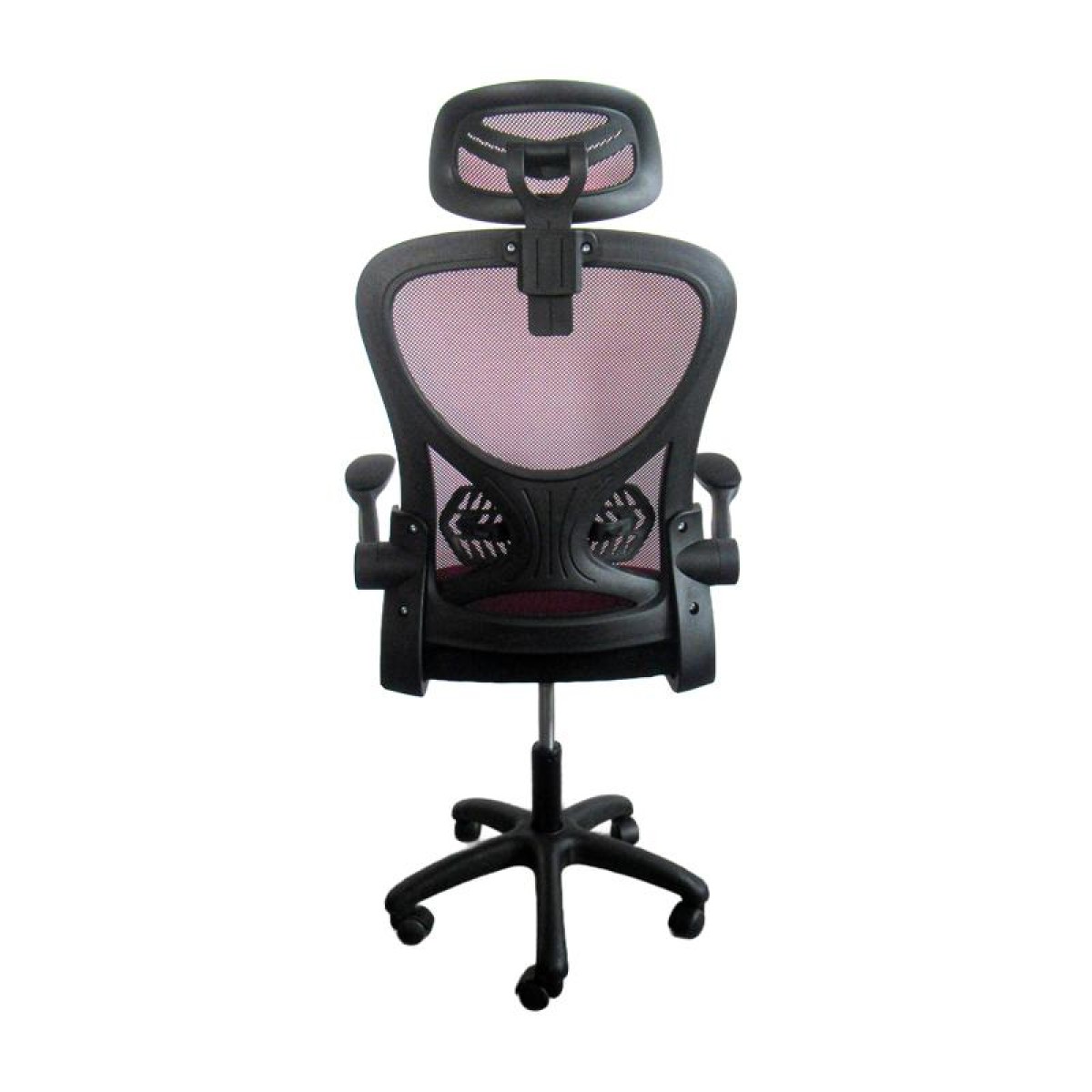 ΚΑΡΕΚΛΑ ΓΡΑΦΕΙΟΥ Fylliana FL850 ΚΟΚΚΙΝΟ-ΜΑΥΡΟ ΧΡΩΜΑ 63x55x101εκ