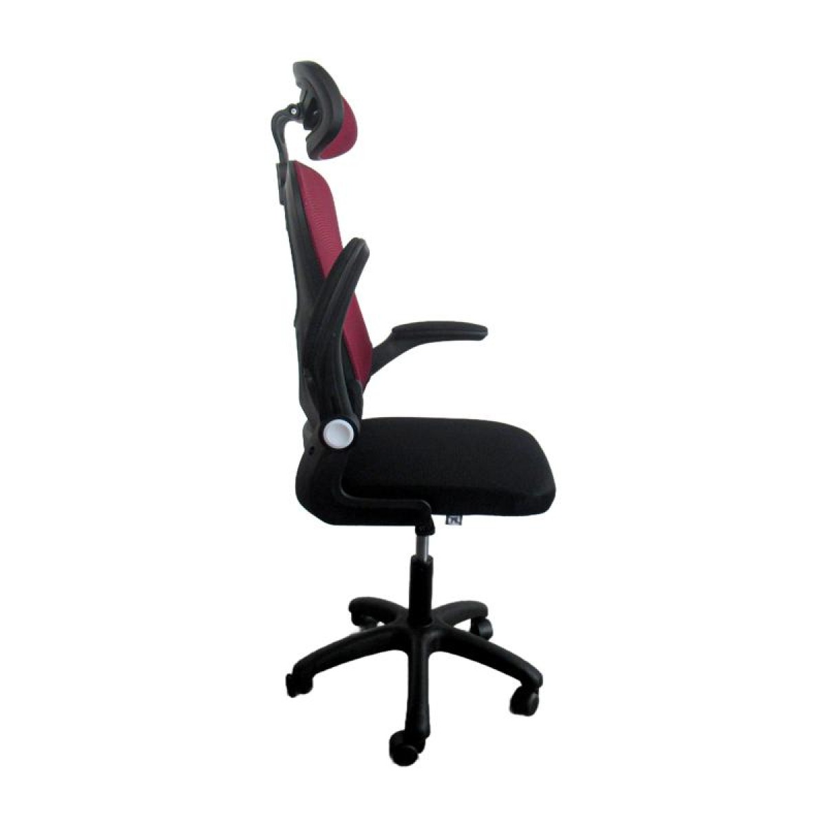 ΚΑΡΕΚΛΑ ΓΡΑΦΕΙΟΥ Fylliana FL850 ΚΟΚΚΙΝΟ-ΜΑΥΡΟ ΧΡΩΜΑ 63x55x101εκ