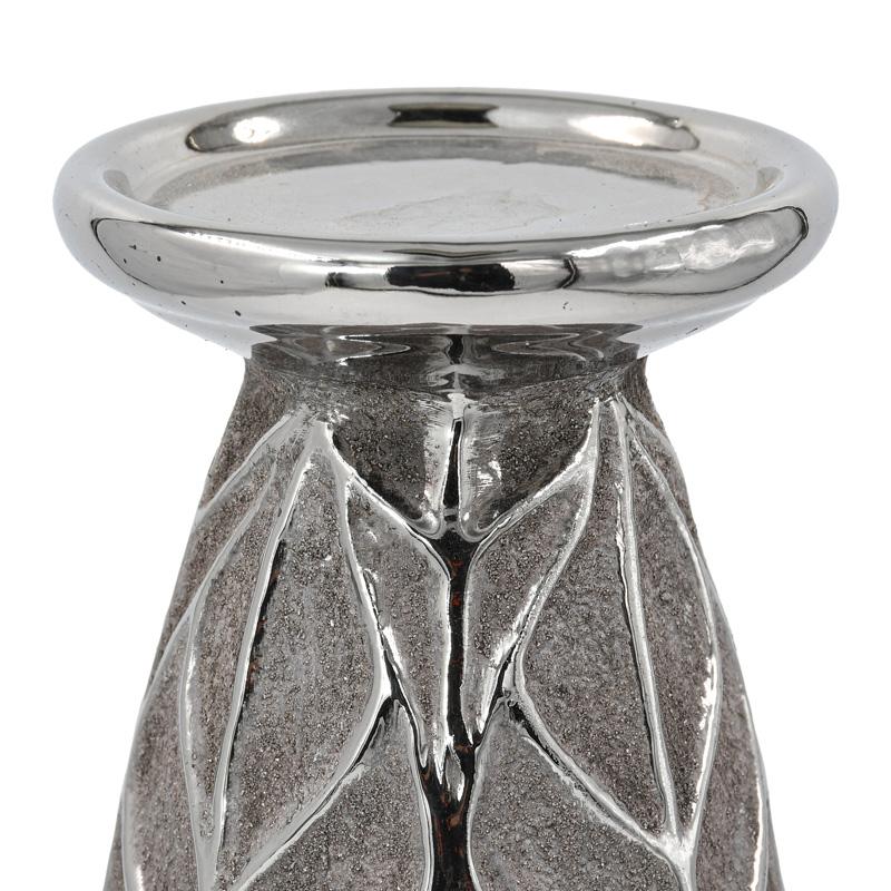 ΚΕΡΑΜΙΚΟ ΚΗΡΟΠΗΓΙΟ Fylliana FL126043 ΑΣΗΜΙ-ΚΑΦΕ 10x26εκ