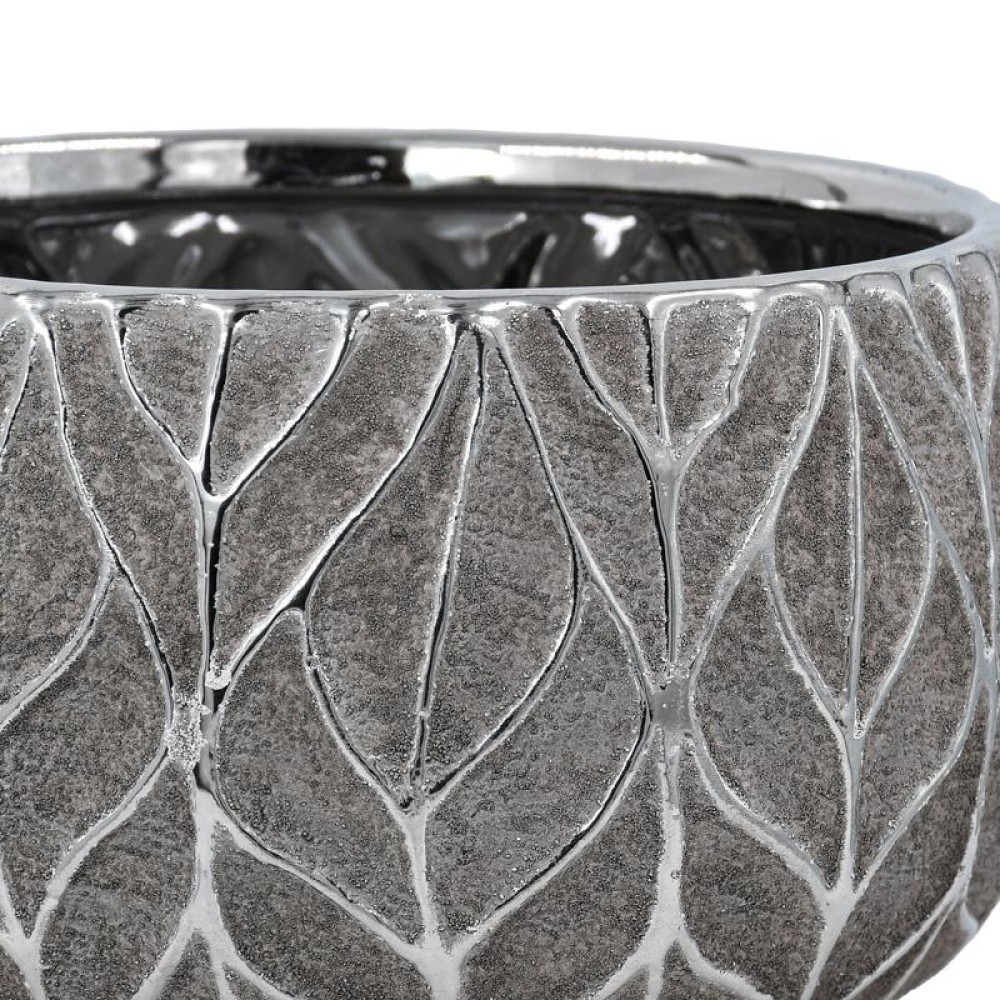 ΚΕΡΑΜΙΚΗ ΚΟΥΠ Fylliana FL126045 ΑΣΗΜΙ-ΚΑΦΕ 18x10εκ