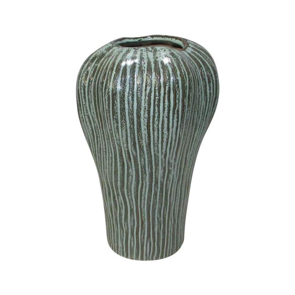ΚΕΡΑΜΙΚΟ ΒΑΖΟ Fylliana 606728 ΣΙΕΛ ΧΡΩΜΑ 15x13,5x24,5εκ sls
