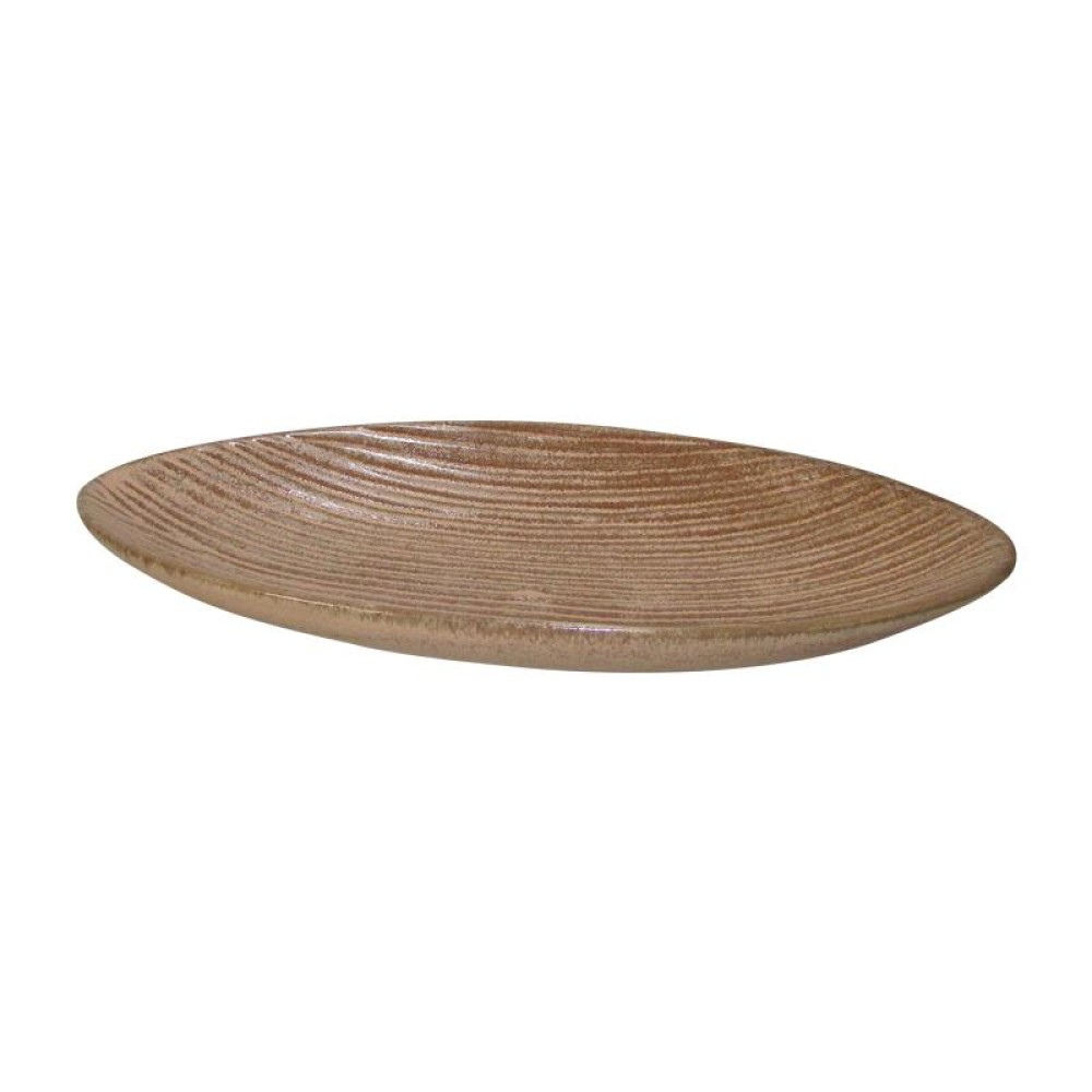 ΚΕΡΑΜΙΚΗ ΠΙΑΤΕΛΑ Fylliana 600384 ΚΑΦΕ ΧΡΩΜΑ 41x23,5x5,1εκ sls
