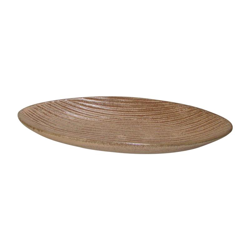 ΚΕΡΑΜΙΚΗ ΠΙΑΤΕΛΑ Fylliana 600384 ΚΑΦΕ ΧΡΩΜΑ 41x23,5x5,1εκ sls