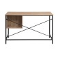 ΜΕΤΑΛΛΙΚΟ ΓΡΑΦΕΙΟ Fylliana Rythmos SONOMA-WALLNUT ΧΡΩΜΑ 120x60x76εκ
