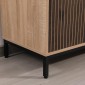 ΚΟΜΟΤΑ Fylliana Rythmos SONOMA-WALLNUT ΧΡΩΜΑ 90x40x80εκ