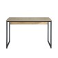 ΜΕΤΑΛΛΙΚΟ ΓΡΑΦΕΙΟ Fylliana Edge 2086 SONOMA-ARTISAN ΧΡΩΜΑ 120x60x75εκ
