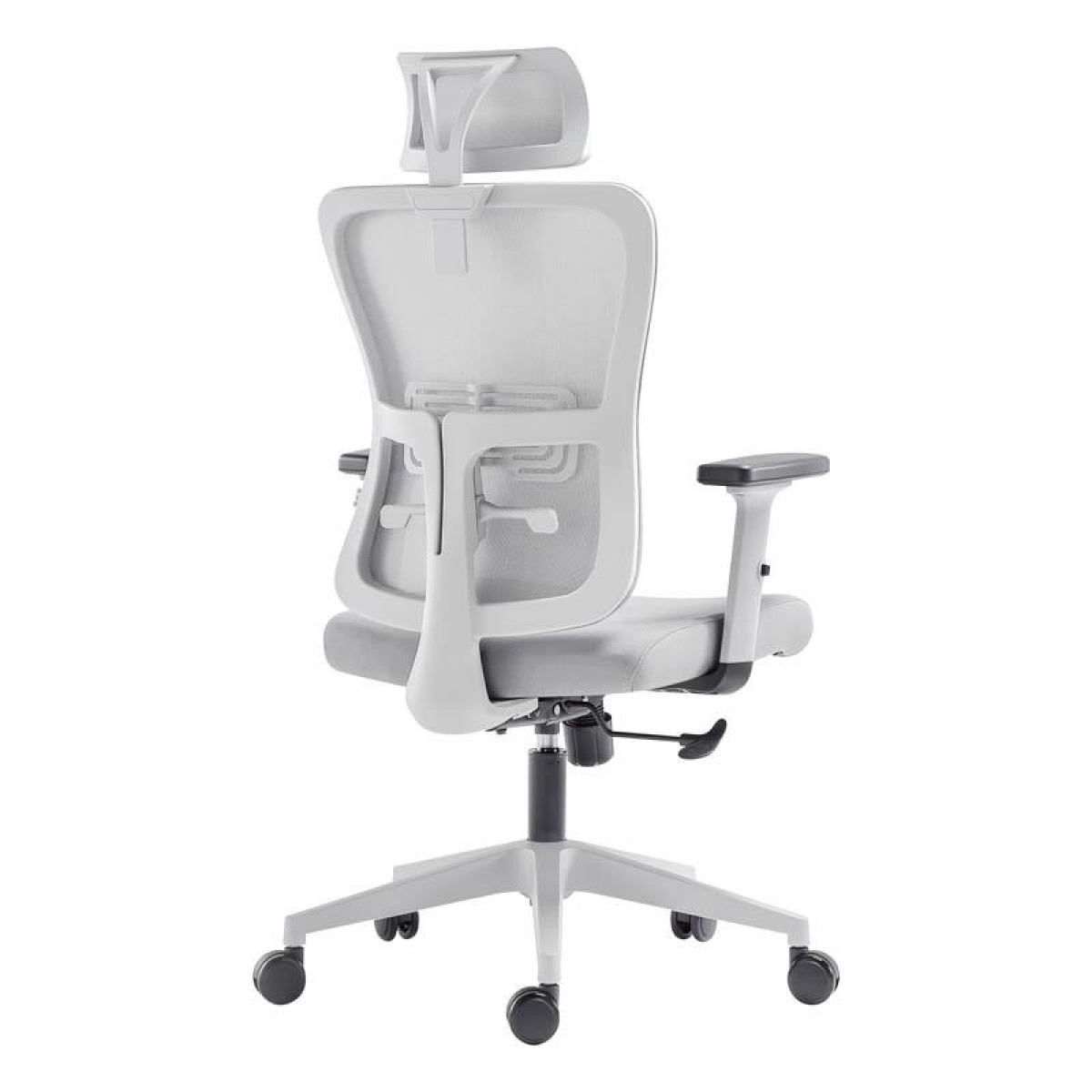 ΚΑΡΕΚΛΑ ΓΡΑΦΕΙΟΥ Fylliana FL9088 ΓΚΡΙ ΠΛΑΤΗ-ΓΚΡΙ ΚΑΘΙΣΜΑ 60x60x119-129εκ