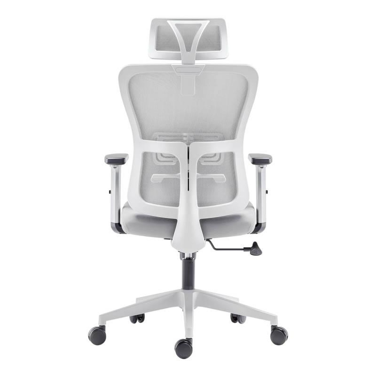 ΚΑΡΕΚΛΑ ΓΡΑΦΕΙΟΥ Fylliana FL9088 ΓΚΡΙ ΠΛΑΤΗ-ΓΚΡΙ ΚΑΘΙΣΜΑ 60x60x119-129εκ