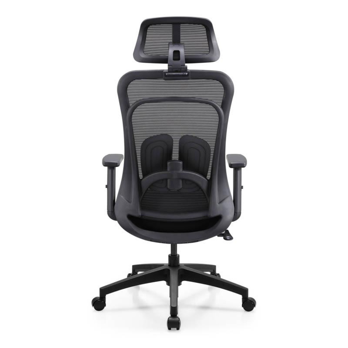 ΚΑΡΕΚΛΑ ΓΡΑΦΕΙΟΥ Fylliana FL408 ΜΑΥΡΟ ΥΦΑΣΜΑ ΜΑΥΡΟ ΣΚΕΛΕΤΟ 64x64x120-130εκ