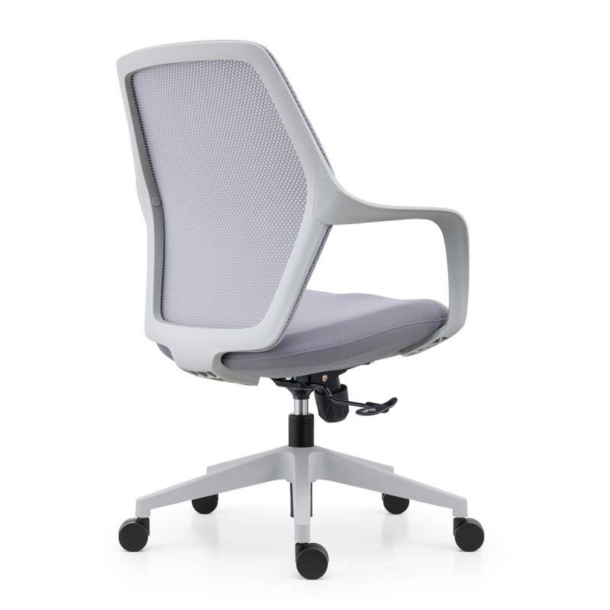 ΚΑΡΕΚΛΑ ΓΡΑΦΕΙΟΥ Fylliana FL921 ΓΚΡΙ ΥΦΑΣΜΑ ΓΚΡΙ ΣΚΕΛΕΤΟ 63x57x92-102εκ