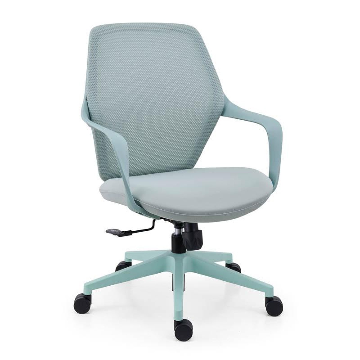 ΚΑΡΕΚΛΑ ΓΡΑΦΕΙΟΥ Fylliana FL921 ΠΡΑΣΙΝΟ ΥΦΑΣΜΑ ΠΡΑΣΙΝΟ ΣΚΕΛΕΤΟ 63x57x92-102εκ