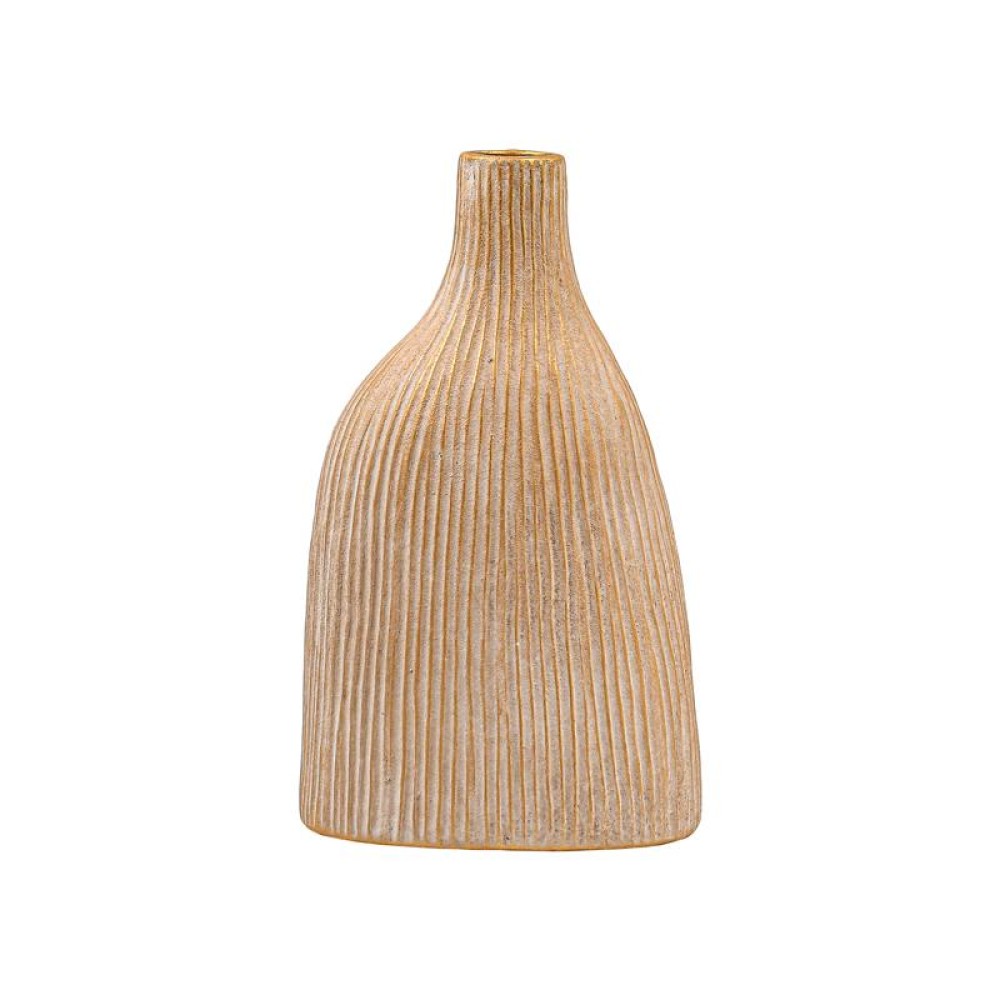 ΚΕΡΑΜΙΚΟ ΒΑΖΟ Fylliana FL20071 ΑΝΤΙΚΕ ΧΡΥΣΟ ΧΡΩΜΑ 22x14x38εκ