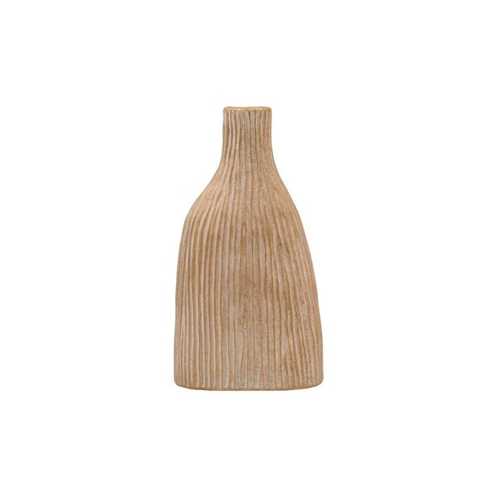 ΚΕΡΑΜΙΚΟ ΒΑΖΟ Fylliana FL20071 ΑΝΤΙΚΕ ΧΡΥΣΟ ΧΡΩΜΑ 17x10x32εκ