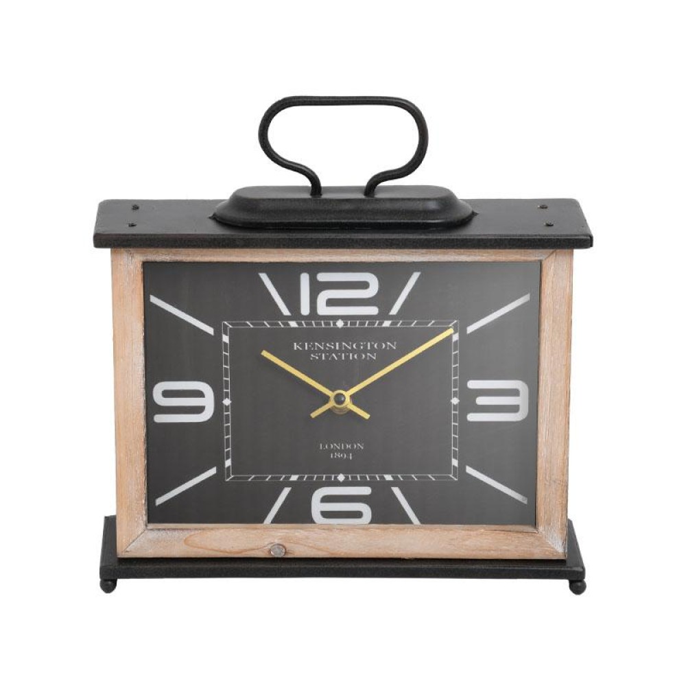 ΕΠΙΤΡΑΠΕΖΙΟ ΡΟΛΟΙ Fylliana "Metal-Wood 057-1" 28*8*29.5εκ sls