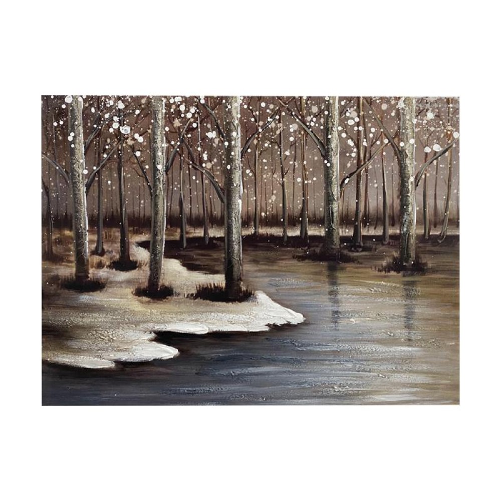 ΠΙΝΑΚΑΣ Fylliana FOREST 5251 ΣΕ ΚΑΜΒΑ ΜΕ ΞΥΛΙΝΟ ΠΛΑΙΣΙΟ 60*2.3*80 sls