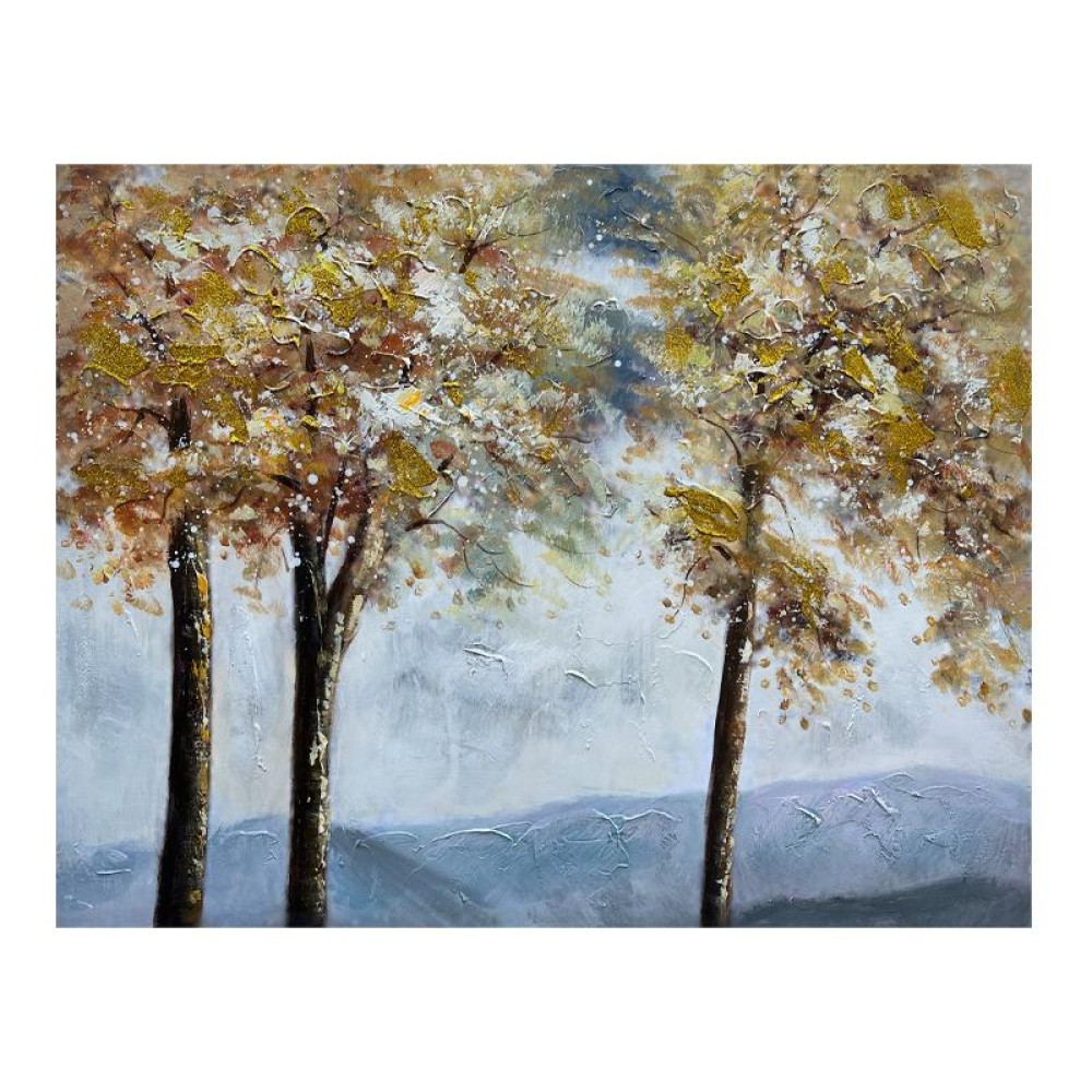 ΠΙΝΑΚΑΣ Fylliana "Trees 536" ΣΕ ΚΑΜΒΑ ΜΕ ΞΥΛΙΝΟ ΠΛΑΙΣΙΟ 80*2.3*60 sls