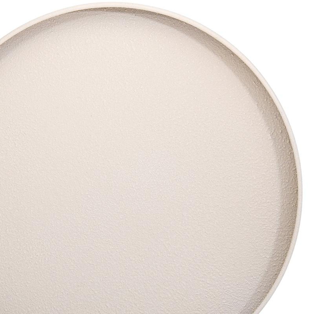 ΣΤΡΟΓΓΥΛΟ ΜΕΤΑΛΛΙΚΟ ΤΡΑΠΕΖΑΚΙ Fylliana FL620278 ΚΡΕΜ ΧΡΩΜΑ 41x67εκ