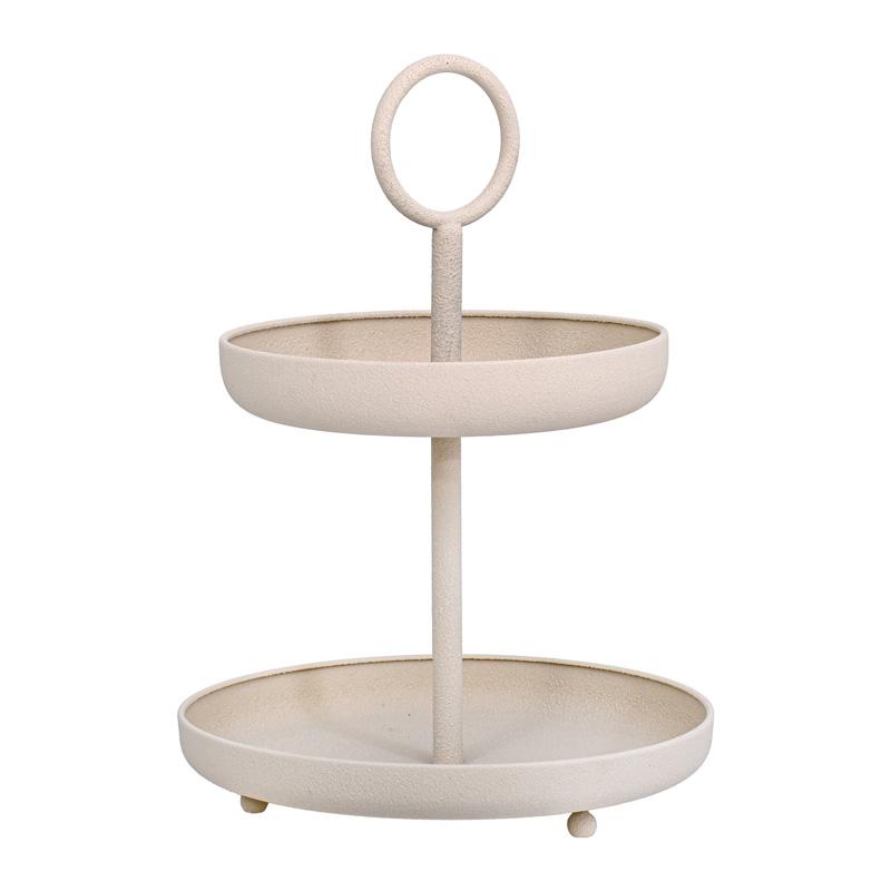 ΔΙΟΡΟΦΟΣ ΜΕΤΑΛΛΙΚΟΣ ΔΙΣΚΟΣ Fylliana FL55544 ΚΡΕΜ ΧΡΩΜΑ 30x41εκ