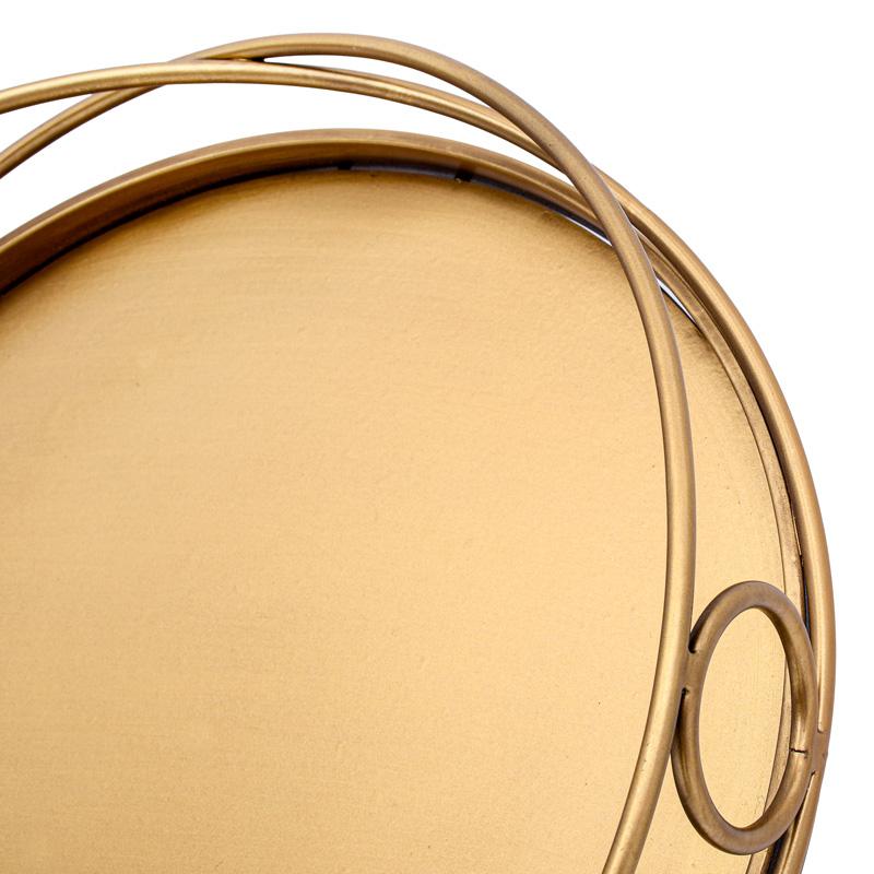 ΜΕΤΑΛΛΙΚΟΣ ΔΙΣΚΟΣ Fylliana FL620122 ΧΡΥΣΟ ΧΡΩΜΑ 38x9εκ