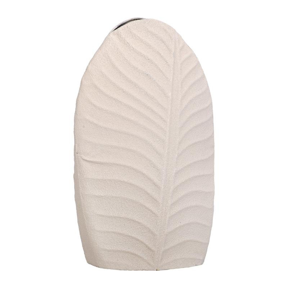 ΜΕΤΑΛΛΙΚΟ ΒΑΖΟ Fylliana FL610550 ΚΡΕΜ ΧΡΩΜΑ 18x10x30εκ