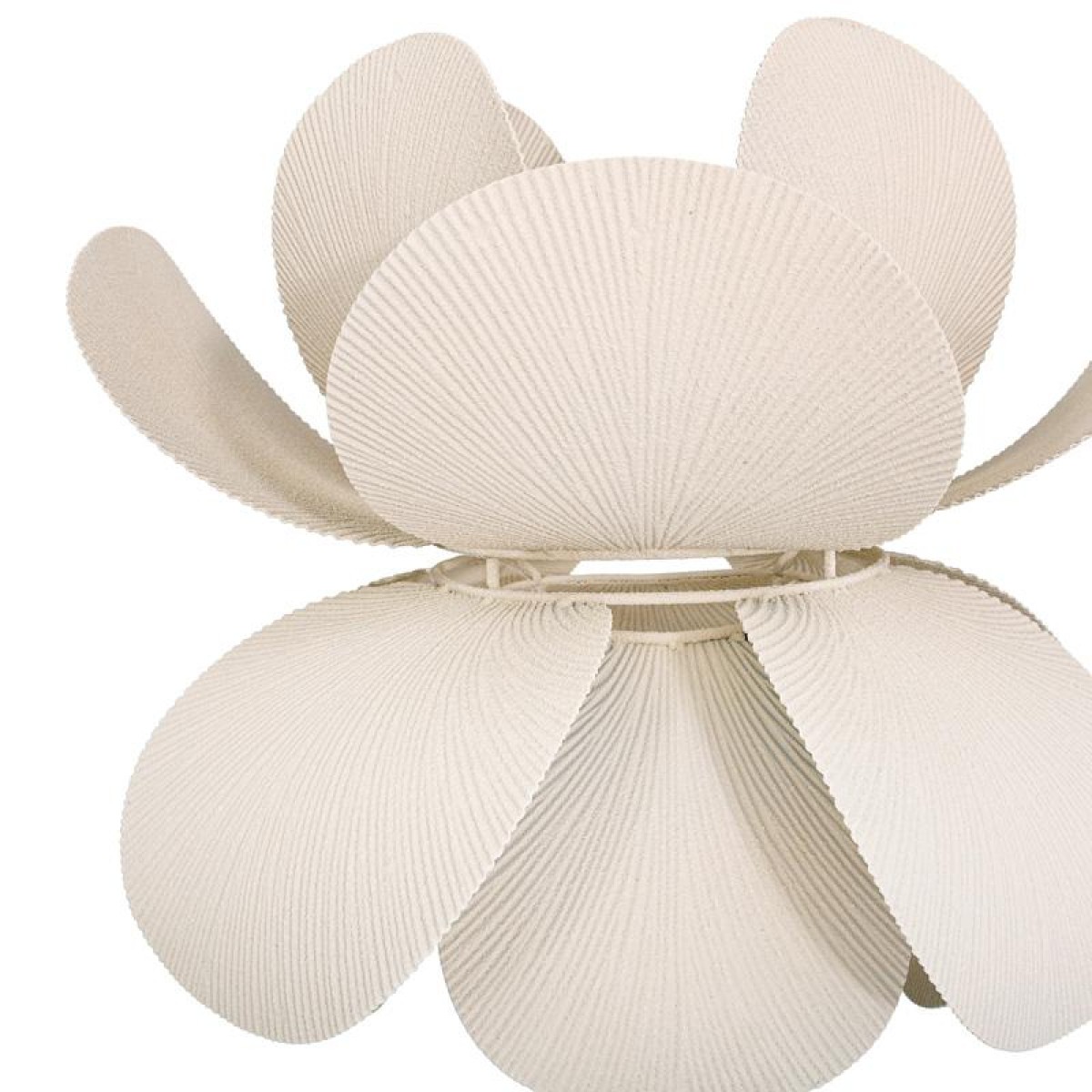 ΜΕΤΑΛΛΙΚΗ ΛΑΜΠΑ ΔΑΠΕΔΟΥ Fylliana FL620055 ΚΡΕΜ ΧΡΩΜΑ 44x152εκ