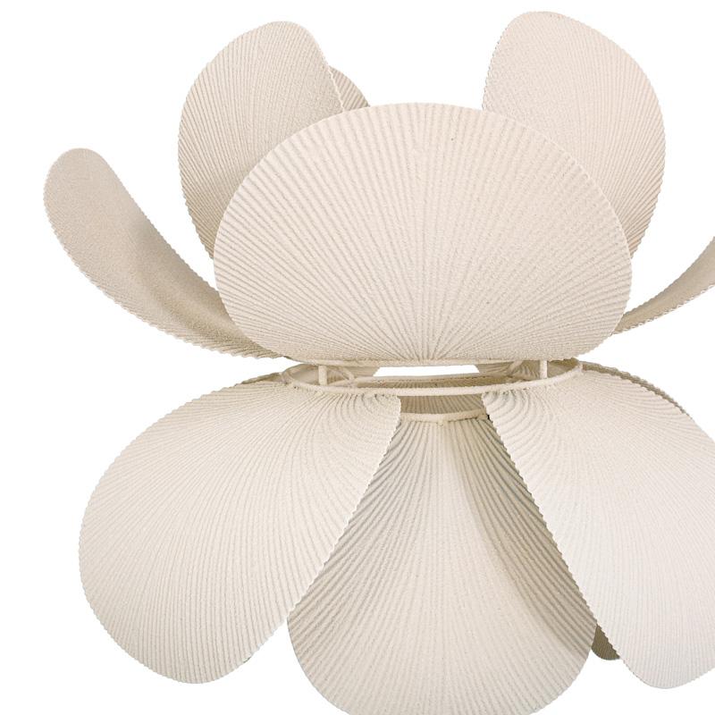 ΜΕΤΑΛΛΙΚΗ ΛΑΜΠΑ ΔΑΠΕΔΟΥ Fylliana FL620055 ΚΡΕΜ ΧΡΩΜΑ 44x152εκ