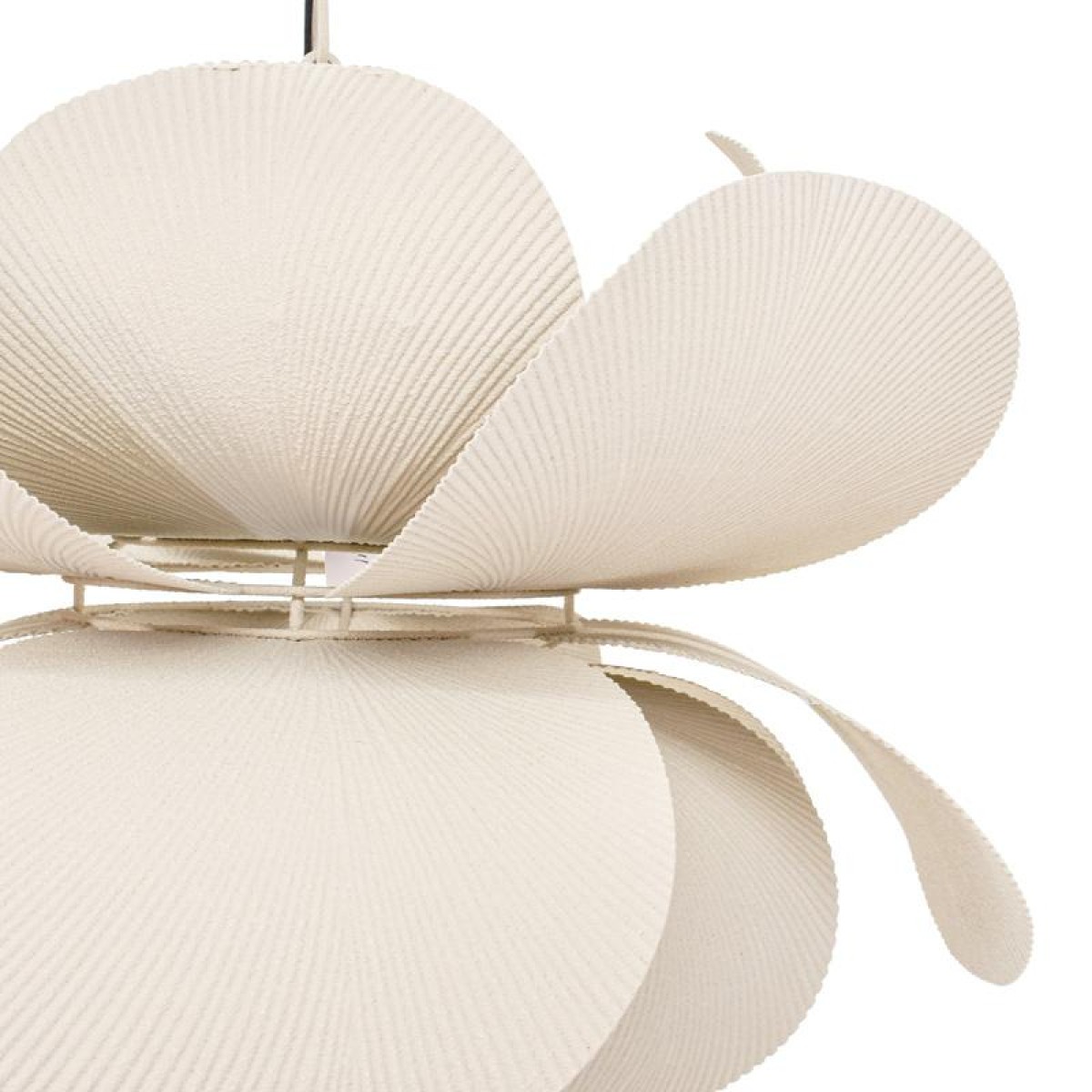 ΜΕΤΑΛΛΙΚΟ ΦΩΤΙΣΤΙΚΟ ΟΡΟΦΗΣ Fylliana FL620410 ΚΡΕΜ ΧΡΩΜΑ 57x43εκ