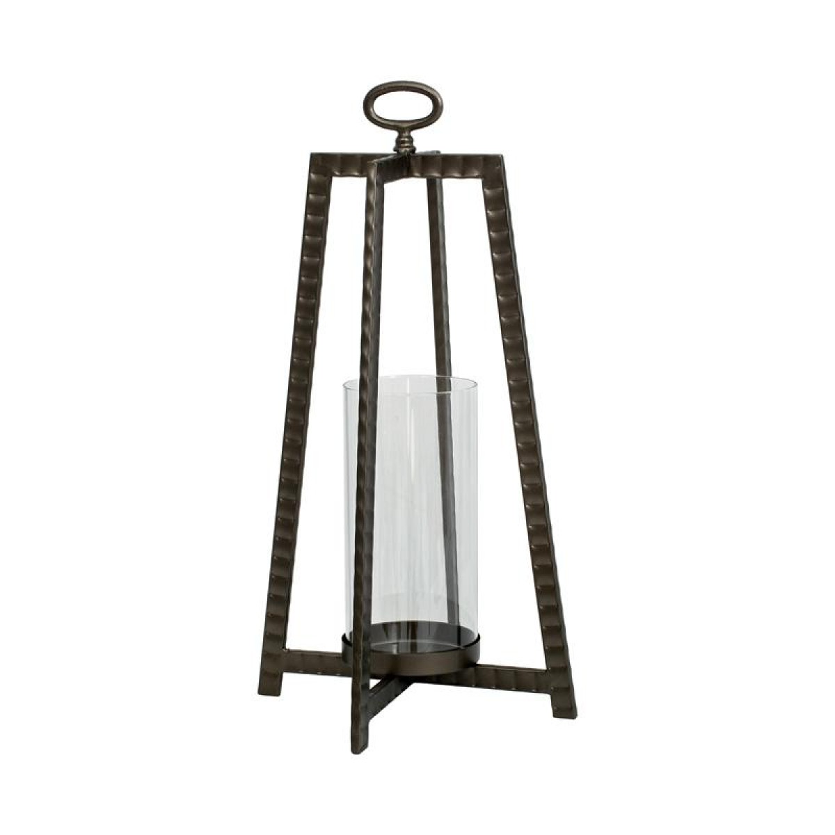 ΜΕΤΑΛΛΙΚΟ ΚΗΡΟΠΗΓΙΟ Fylliana FL271 ΜΑΥΡΟ ΧΡΩΜΑ 30x30x51εκ