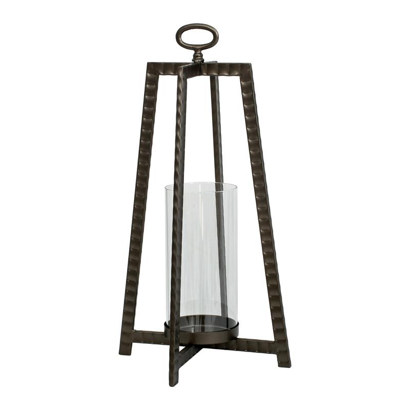 ΜΕΤΑΛΛΙΚΟ ΚΗΡΟΠΗΓΙΟ Fylliana FL272 ΜΑΥΡΟ ΧΡΩΜΑ 30x30x56εκ