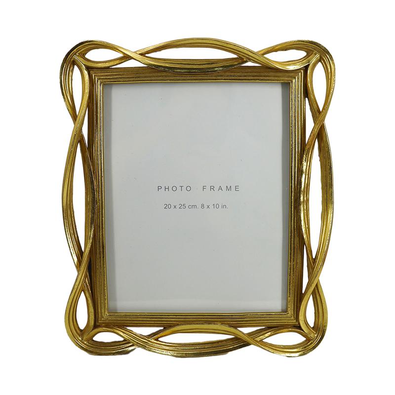 ΚΟΡΝΙΖΑ Fylliana FL24180 20x25 ΧΡΥΣΟ ΧΡΩΜΑ 28x3x33εκ