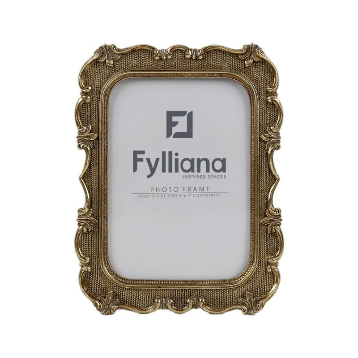 ΚΟΡΝΙΖΑ Fylliana FL0173 13x18 ΧΡΥΣΟ ΧΡΩΜΑ 17x2x23εκ