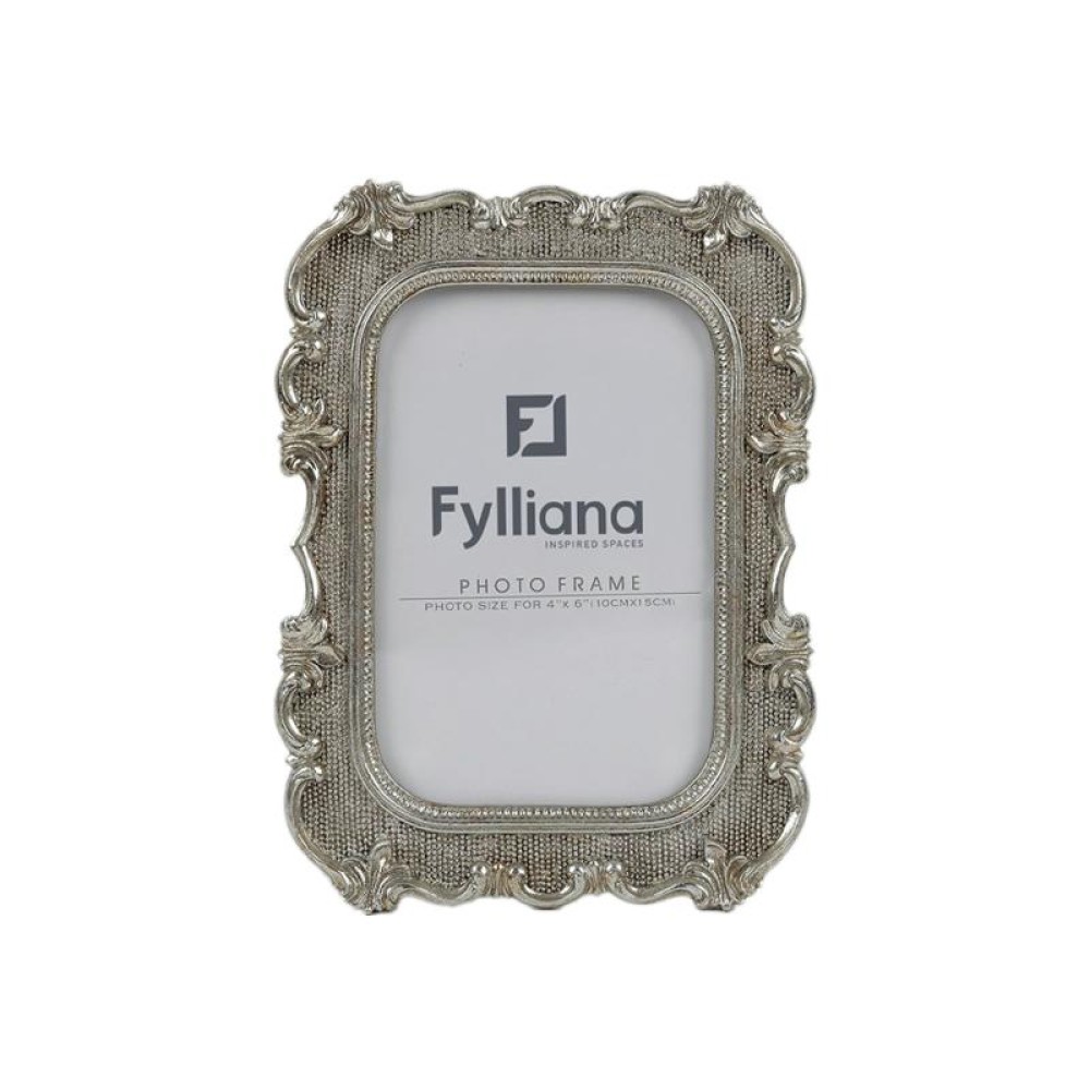 ΚΟΡΝΙΖΑ Fylliana FL0172 10x15 ΑΣΗΜΙ ΧΡΩΜΑ 15x2x20εκ