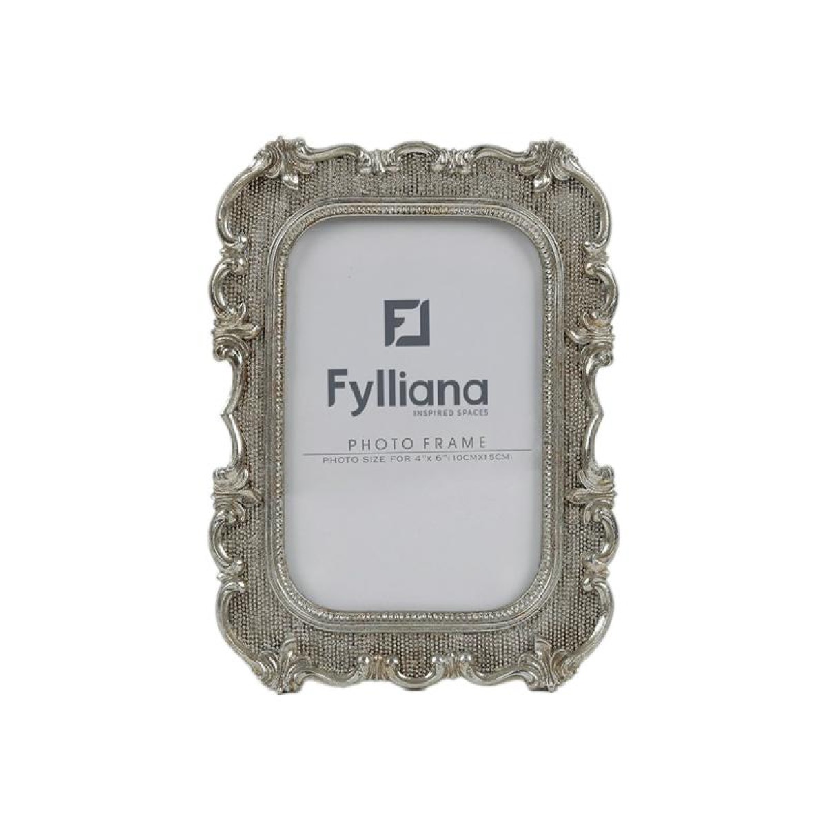 ΚΟΡΝΙΖΑ Fylliana FL0172 10x15 ΑΣΗΜΙ ΧΡΩΜΑ 15x2x20εκ