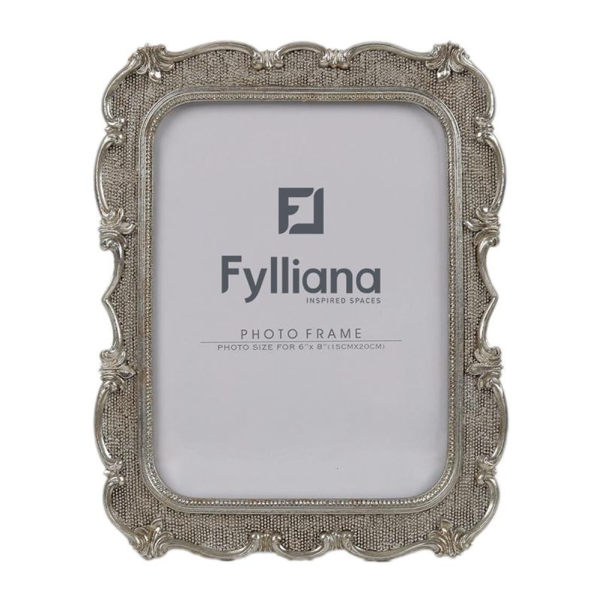 ΚΟΡΝΙΖΑ Fylliana FL0174 15x20 ΑΣΗΜΙ ΧΡΩΜΑ 21x2x26εκ