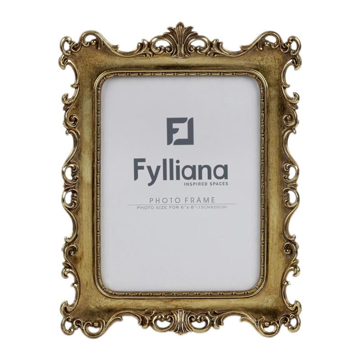 ΚΟΡΝΙΖΑ Fylliana FL0333 15x20 ΧΡΥΣΟ ΧΡΩΜΑ 24x2x29εκ
